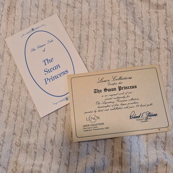 The Swan Princess, Lenox, Legendary Princesses Collection - Picture 6 of 7